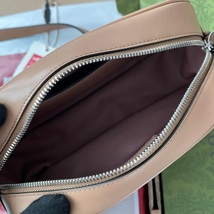 MARMONT SHOULDER BAG 24 IN BEIGE CALFSKIN