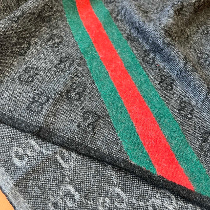 GUCCI 25S SCARF 190 IN WOOL 636371