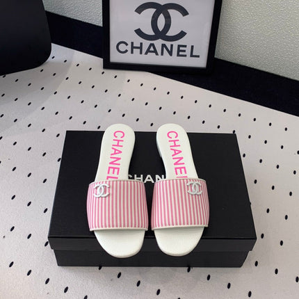 MULES pink LAMBSKIN