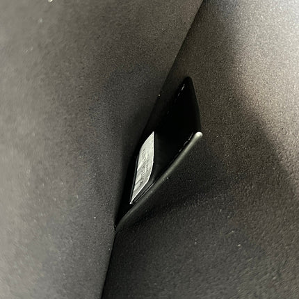 INTRECCIATO CLUTCH 32 IN BLACK SOFT CALFSKIN