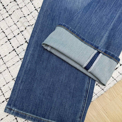 PRADA 26S TWO-POCKET STRAIGHT-LEG JEANS 587