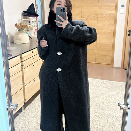 PRADA 25S LONG WOOL COAT 481