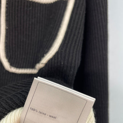 CHANEL 26S CREW NECK KNIT SWEATER 1551
