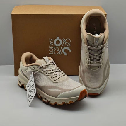 LOEWE X ON CLOUDTILT 2.0 SNEAKER IN IVORY MESH & RUBBER