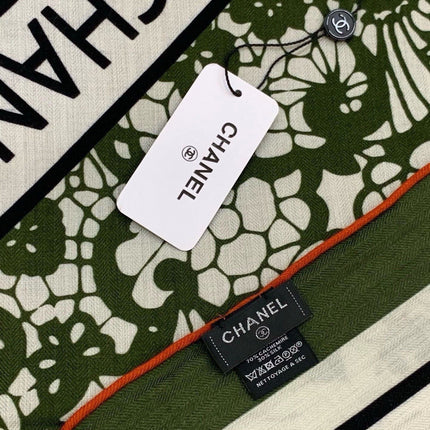 CHANEL 26S SCARF 135 IN CASHMERE AND SILK 306133