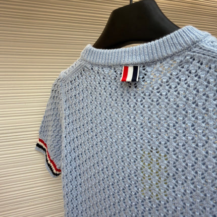 THOM 26S SHORT-SLEEVED KNIT TOP STYLE 155