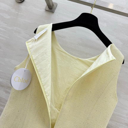 CHLOE 26S SLEEVELESS SHIFT DRESS STYLE 56