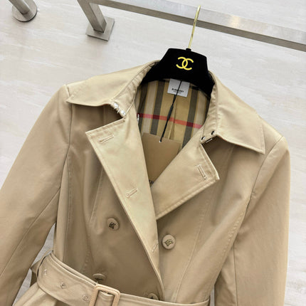 BURBERRY 26S PEPLUM TRENCH JACKET 526
