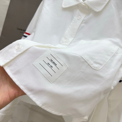 THOM 26S CROPPED SHIRT & PLEATED SKIRT SET 311
