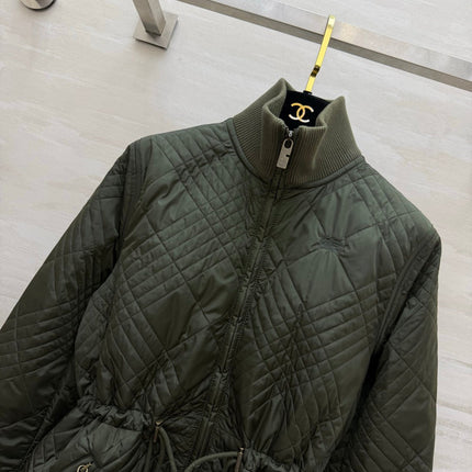 BURBERRY 26S QUILTED DRAWSTRING JACKET 522