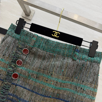 CHANEL 26S TWEED SKIRT 1689