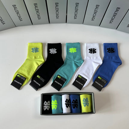 BALENCIAGA 26S ANKLE SOCKS 249363 (1 BOX)
