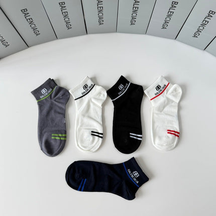 BALENCIAGA 26S ANKLE SOCKS 296484 (1 BOX)