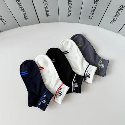 BALENCIAGA 26S ANKLE SOCKS 296484 (1 BOX)