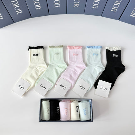 DIOR 26S ANKLE SOCKS 415691 (1 BOX)