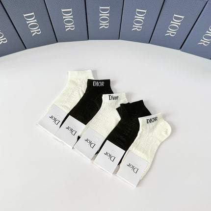 DIOR 26S ANKLE SOCKS 415702 (1 BOX)