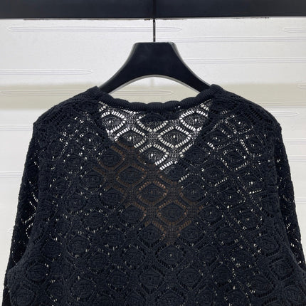MIUMIU 26S LACE KNIT CARDIGAN 1521
