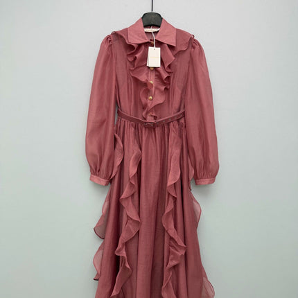 ZIMMERMANN 26S RUFFLED MAXI DRESS STYLE 130