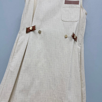 FENDI 26S SLEEVELESS DRESS 438