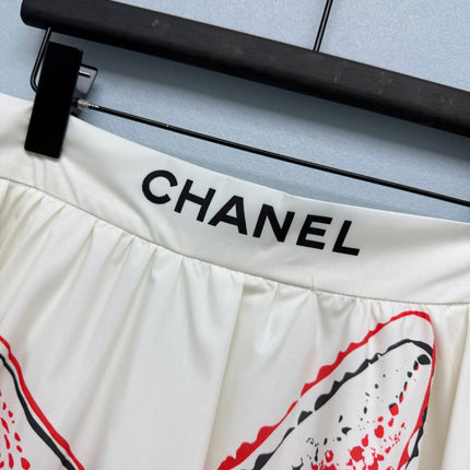 CHANEL 26S PATTERNED MIDI SKIRT STYLE 1122