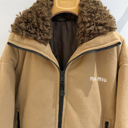 MIUMIU 26S FLEECE DOWN JACKET 1535