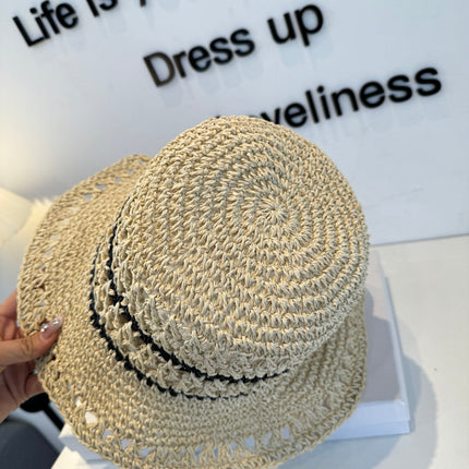 LOEWE 26S RAFFIA BUCKET HAT STYLE 209