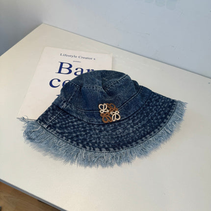 LOEWE 26S DENIM BUCKET HAT STYLE 179