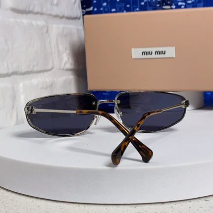 MIUMIU 26S RECTANGULAR FRAME IN METAL 426399