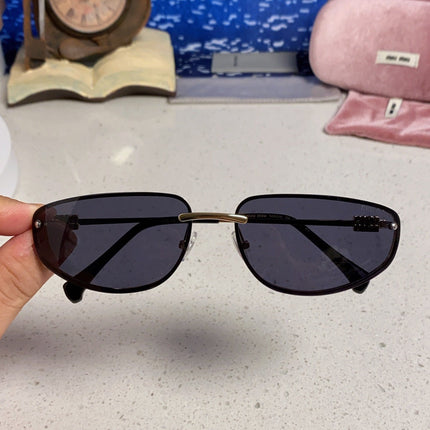 MIUMIU 26S RECTANGULAR FRAME IN METAL 426400