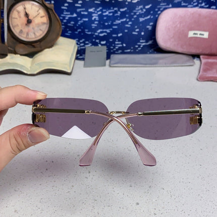 MIUMIU 26S SHIELD FRAME IN METAL 436117