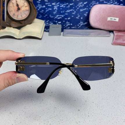 MIUMIU 26S SHIELD FRAME IN METAL 436119