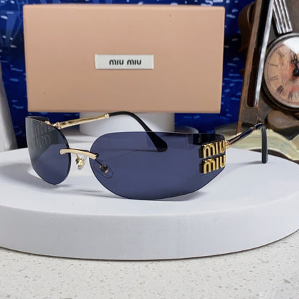 MIUMIU 26S SHIELD FRAME IN METAL 436119