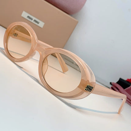 MIUMIU 26S OVAL FRAME IN ACETATE 424527