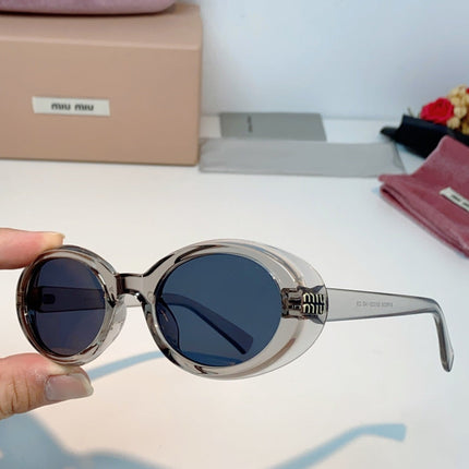 MIUMIU 26S OVAL FRAME IN ACETATE 424529
