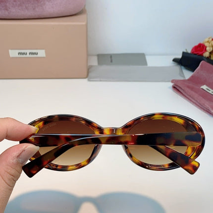 MIUMIU 26S OVAL FRAME IN ACETATE 424532