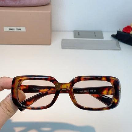 MIUMIU 26S RECTANGULAR FRAME IN ACETATE 426452