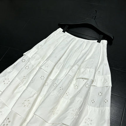 CELINE 26S TIERED SKIRT 526