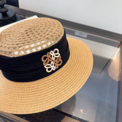 LOEWE 26S STRAW BOATER HAT STYLE 059