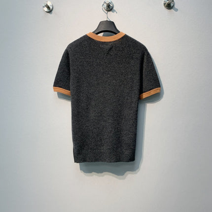 PRADA 26S SHORT SLEEVED KNIT T-SHIRT 726