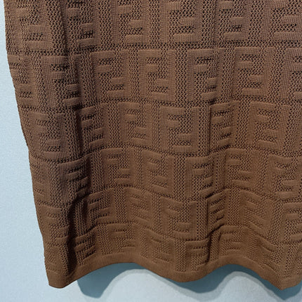 FENDI 26S SLEEVELESS DRESS 458