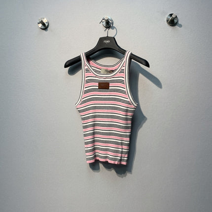 FENDI 26S SLEEVELESS KNIT TOP 444