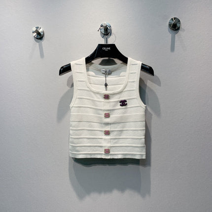 CHANEL 26S KNIT TANK TOP STYLE 1245