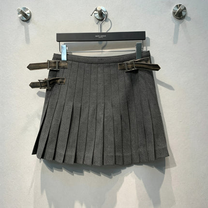 PRADA 26S PLEATED MINI SKIRT 1108