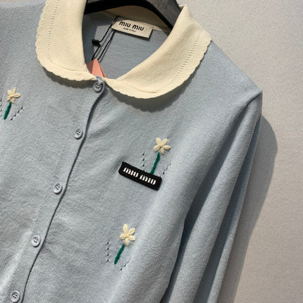 MIUMIU 26S KNIT CARDIGAN 1409