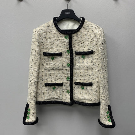 CHANEL 26S CROPPED TWEED JACKET 1746