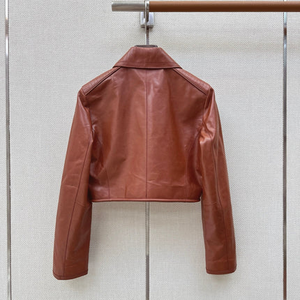 HERMES 26S LEATHER JACKET 766