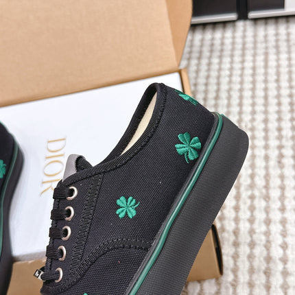DIOR 26S SALTWIND SNEAKER IN BLACK FABRIC STYLE 3