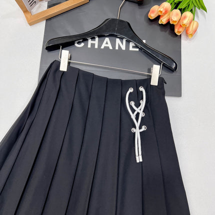 PRADA 25S PLEATED SKIRT 468