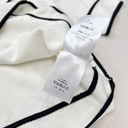 DIOR 25S CROPPED KNIT JACKET 833