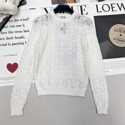 CHANEL 25S LONG-SLEEVE SWEATER 441